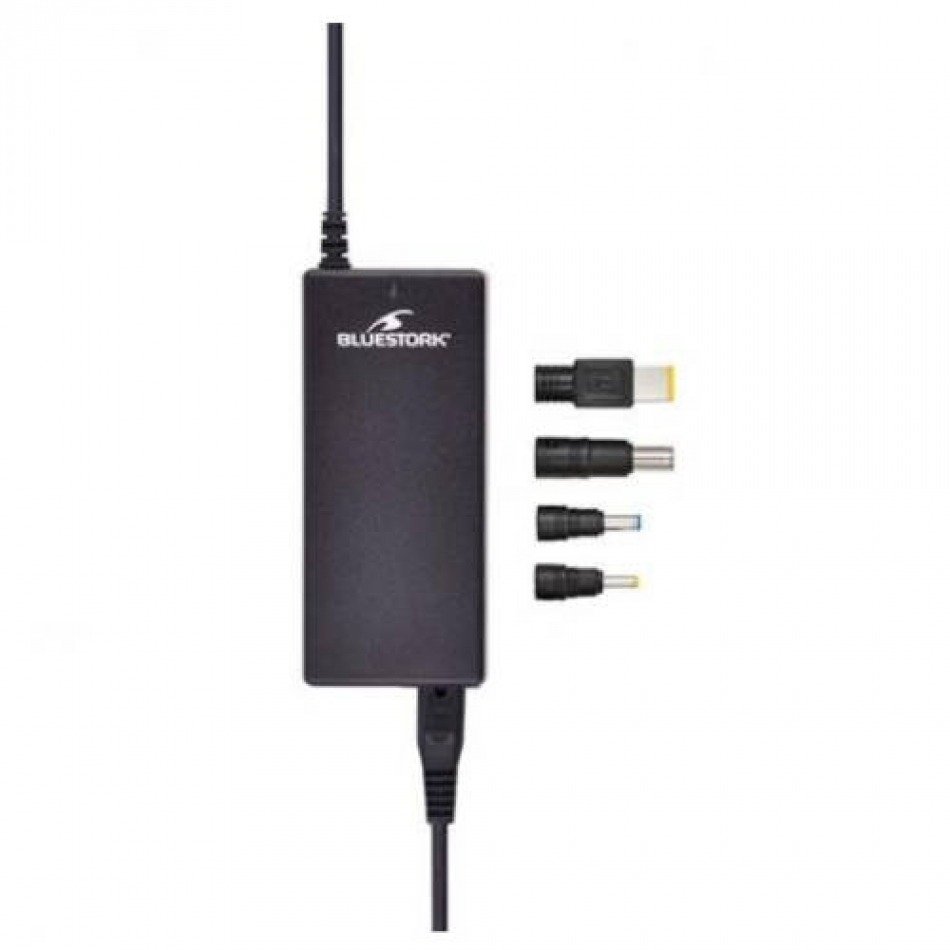 BLUESTORK / CABLE DE ALIMENTACIÓN 90W PARA LENOVO / 4 SALIDAS INCLUIDAS / PW-NB-90