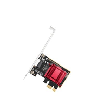 Cudy PE25 Adaptador de Red PCI-e 2.5Gbps - 1 Puerto RJ-45