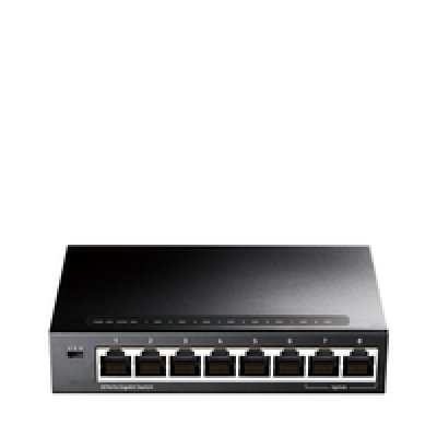 CUDY Switch Gigabit Ethernet GS108 de 8 puertos