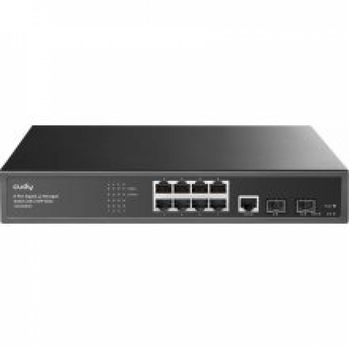 Cudy - GS2008S2 switch Gestionado L2 Gigabit Ethernet (10/100/1000) 1U Negro