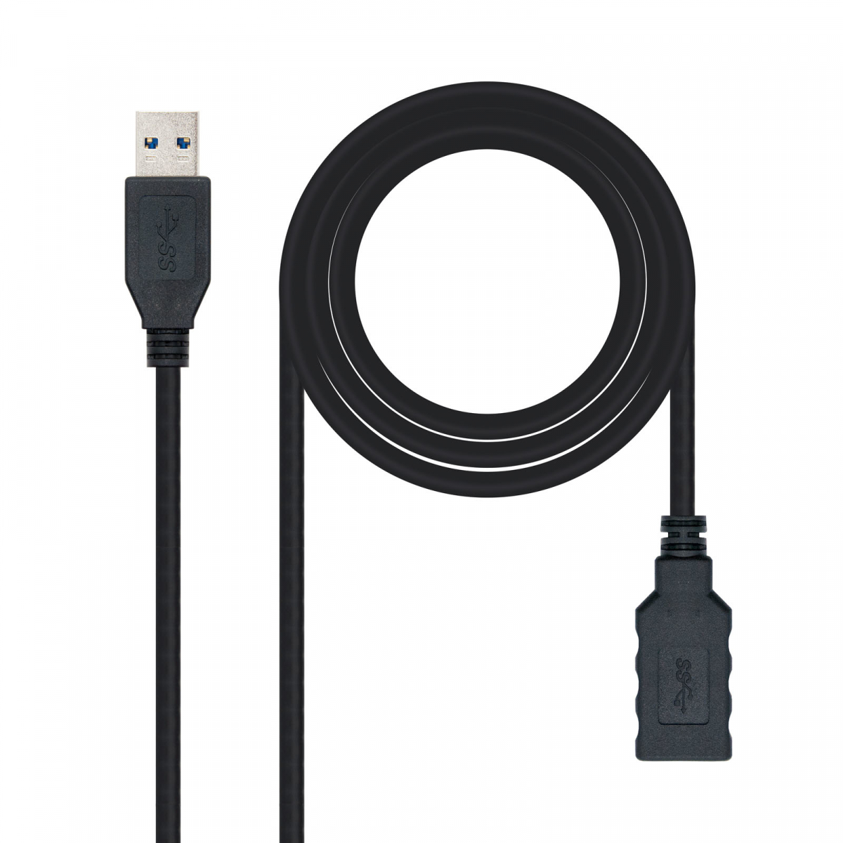 CABLE USB 3.0 TIPO A M/H 2M