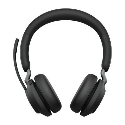 Jabra - Evolve2 65, UC Stereo Auriculares Inalámbrico Diadema Oficina/Centro de llamadas USB tipo A Bluetooth Negro