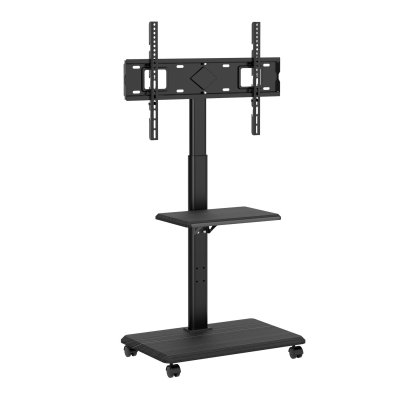 UNYKAch UK520B SOPORTE DE SUELO UNIVERSAL MONITOR/TV 32-75 MÓVIL CON BANDEJA.