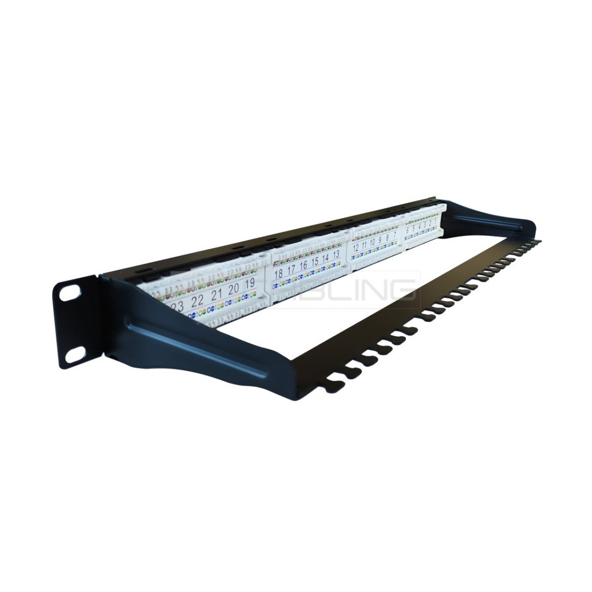 WP Patch Panel 24 Puertos 19" UTP Cat. 6A