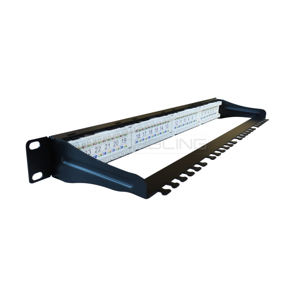 WP Patch Panel 24 Puertos 19" UTP Cat. 6A