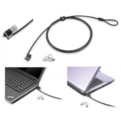 Lenovo Security Cable Lock - Bloqueo de cable de seguridad - 1.6 m - para ThinkPad E490, E590, L390, L390 Yoga, T490, T590, X390, V340-17, V530-15, V540-24