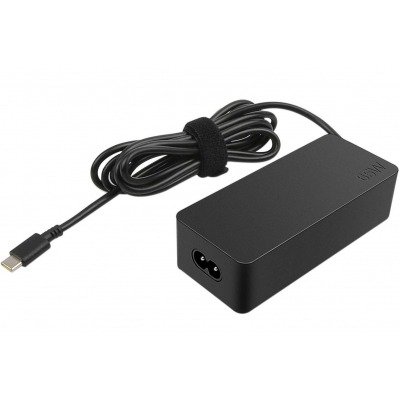 Lenovo USB-C 65W AC Adapter - Adaptador de corriente - CA 100-240 V - 65 vatios - para 14, 14e Chromebook, 500e Chromebook (2nd Gen), ThinkPad E490, T490, T590, X390