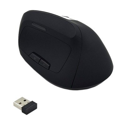 Ewent EW3158 Ratón inalámbrico y ergonómico
