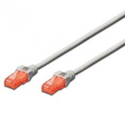 Ewent CABLE RED RJ45 CAT 6 UTP 3 M gris