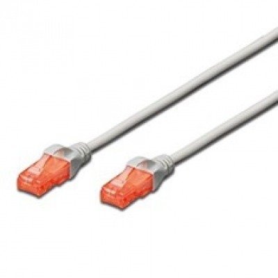 Ewent CABLE RED RJ45 CAT 6 UTP 5 M gris