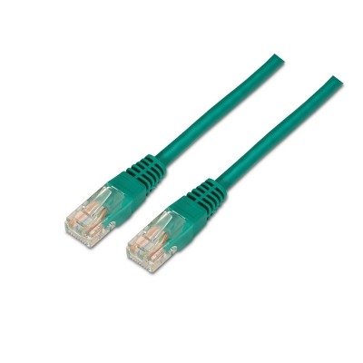 Aisens Cable De Red Rj45 Cat.5E Utp Awg24 Verde 0,5M