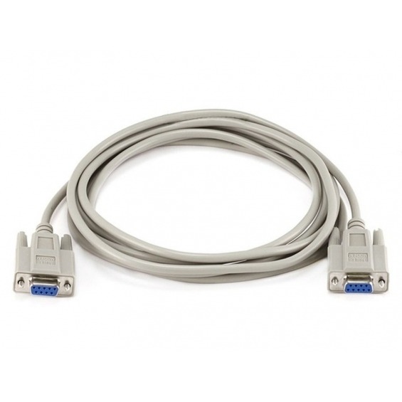 CABLE NULL MODEM DB9 HembraHembra 1.80M