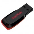 SanDisk Cruzer Blade - Unidad flash USB - 32 GB - USB 2.0 - rojo, negro elegante