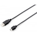 EQUIP CABLE USB 2.0 A MINI-USB (5PIN) 1,8M