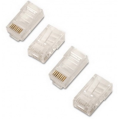 CONECTOR DE RED RJ-45 NANO CABLE 10.21.0101 - UTP 10 UNIDADES