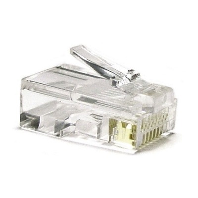 CONECTOR DE RED RJ-45 NANO CABLE 10.21.0201 - 10 UNIDADES - CAT 6 - 8 HILOS