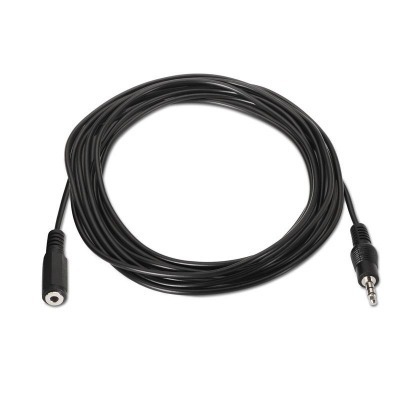 CABLE AUDIO ESTÉREO NANOCABLE 10.24.0201 - JACK 3.5 MACHO A JACK 3.5 HEMBRA - 1.5M