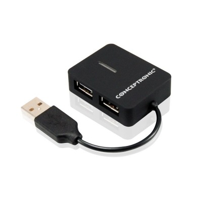 CONCEPTRONIC HUB 4 PUERTOS MINI HUB POCKET C4PUSB2_V3 C05-129