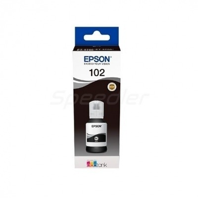 BOTELLA DE TINTA NEGRA EPSON 102 ECOTANK - CONTENIDO 127 ML - COMPATIBILIDAD SEGÚN CARACTARISTICAS