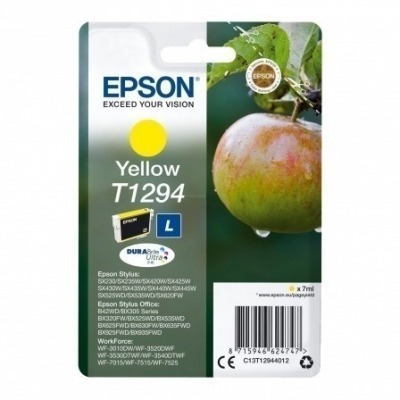 CARTUCHO TINTA EPSON AMARILLO T1294 - MANZANA