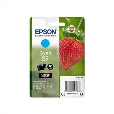 CARTUCHO TINTA CIAN EPSON T2982 XP235/332/432 - FRESA