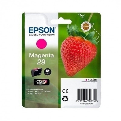 CARTUCHO TINTA MAGENTA EPSON 29 - 3.2ML - XP235/332/432 - FRESA