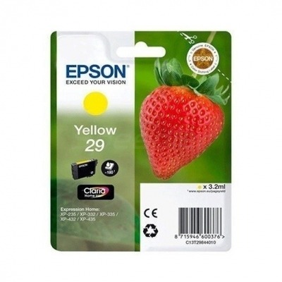 CARTUCHO TINTA AMARILLO EPSON T2984 XP235/332/432 - FRESA