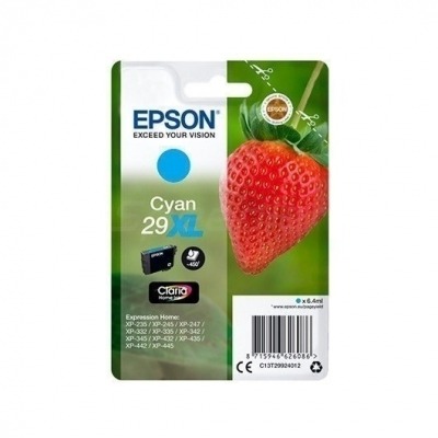 CARTUCHO CIAN EPSON 29XL CLARIA HOME - 6.4ML - FRESA