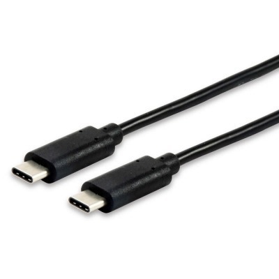 EQUIP CABLE USB 2.0 12888307 CONECTORES TIPO-C MACHO / TIPO-C MACHO 1 METRO NEGRO