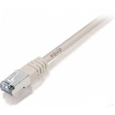EQUIP CABLE DE RED 605505 RJ-45 S/FTP CATEGORÍA 6 7.5 METROS GRIS