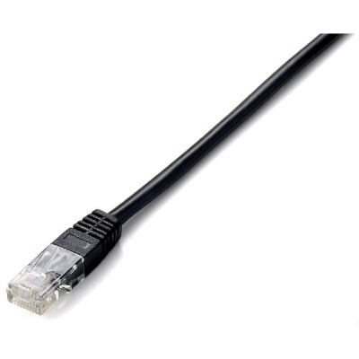 EQUIP CABLE DE RED 625450 RJ-45 U/UTP CATEGORIA 6 1 METRO NEGRO