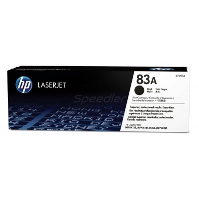 TONER NEGRO HP CF283A - Nº 83A - 1500 PÁGINAS - COMPATIBLE CON LASERJET M125NW / MFP M127FN / M127FW