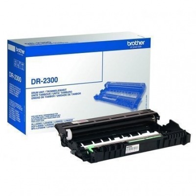 TAMBOR NEGRO BROTHER DR2300 - 12000 PÁGINAS - COMPATIBLE CON IMPRESORAS SEGUN ESPECIFICACIONES