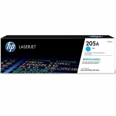 TONER HP CF531A CIAN - JETINTELLIGENCE - Nº 205A - 900 PÁGINAS - COMPATIBLE SEGÚN CARACTERÍSTICAS