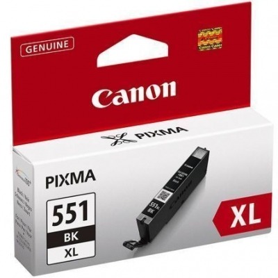 CARTUCHO DE TINTA NEGRO CANON CLI-551BK XL MG6350/MG5450