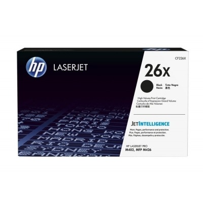 TONER NEGRO HP CF226X JETINTELLIGENCE - Nº 26X - 9000 PÁGINAS - COMPATIBLE CON LASERJET PRO M402 / MFP M426