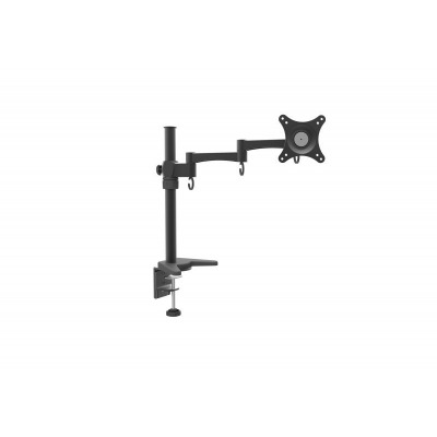 SOPORTE DE MESA CON BRAZO ARTICULADO APPROX APPSMS01 - PARA PANTALLAS DE 10-27 (25.4-68CM) - PESO MÁXIMO 10KG - VESA MÁXIMO 100X100 - COLOR NEGRO