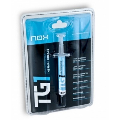 NOX Pasta Térmica TG-1. Alto Rendimiento. 4 Gr