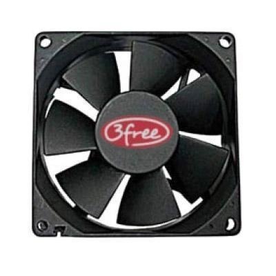 VENTILADOR 80*80*25MM NEGRO 3FREE