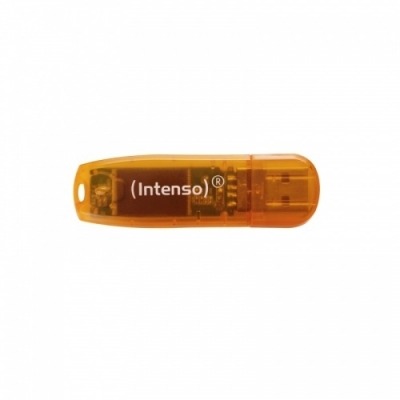 INTENSO PENDRIVE 64GB USB2.0 RAINBOW NARANJA