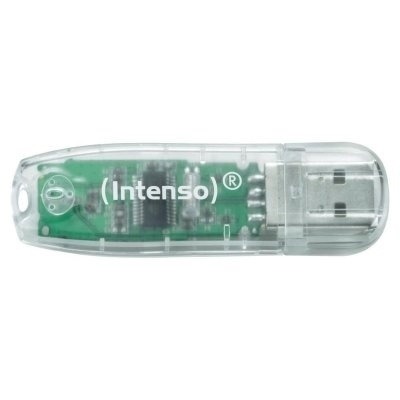 INTENSO PENDRIVE 32GB USB2.0 RAINBOW TRANSPARENTE