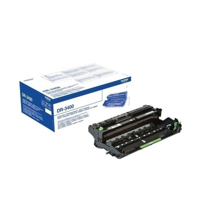 Brother DR-3400 50000páginas Negro, Blanco tambor de impresora