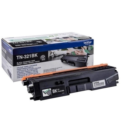 Brother TN-321BK Tóner de láser 2500páginas Negro tóner y cartucho láser