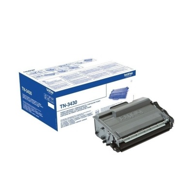 Brother TN-3430 Cartucho de tóner 3000páginas Negro tóner y cartucho láser