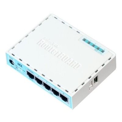 HUB SWITCH 5PTOS MIKROTIK HEX