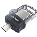 SanDisk Ultra Dual M3.0 - Unidad flash USB - 256 GB - USB 3.0 / micro USB