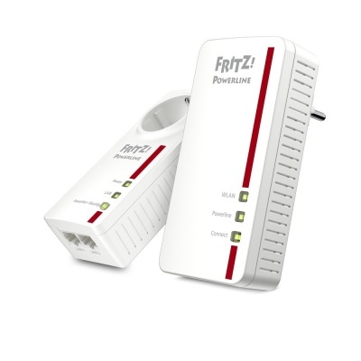 AVM FRITZ! POWERLINE 1260E WLAN SET INTERNATIONAL 1200MBIT/S ETHERNET WIFI BLANCO 2PIEZA(S) ADAPTADOR DE RED POWERLINE