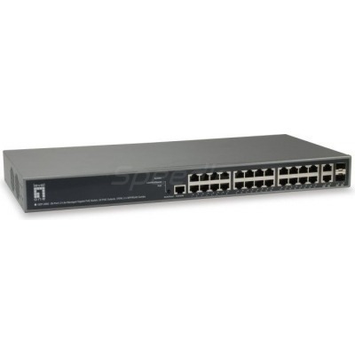 LevelOne GEP-2682 Gestionado L3 Gigabit Ethernet (10/100/1000) Energía sobre Ethernet (PoE)
