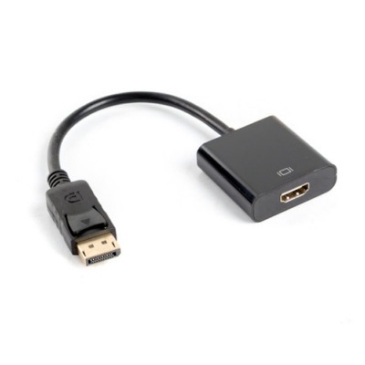 LANBERG ADAPTADOR DISPLAYPORT A HDMI 1920X1200 0.20M NEGRO AD-0009-BK