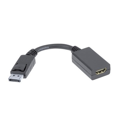 NANOCABLE CONVERSOR DISPLAYPORT A HDMI M/H NEGRO 15 CM 10.16.0502